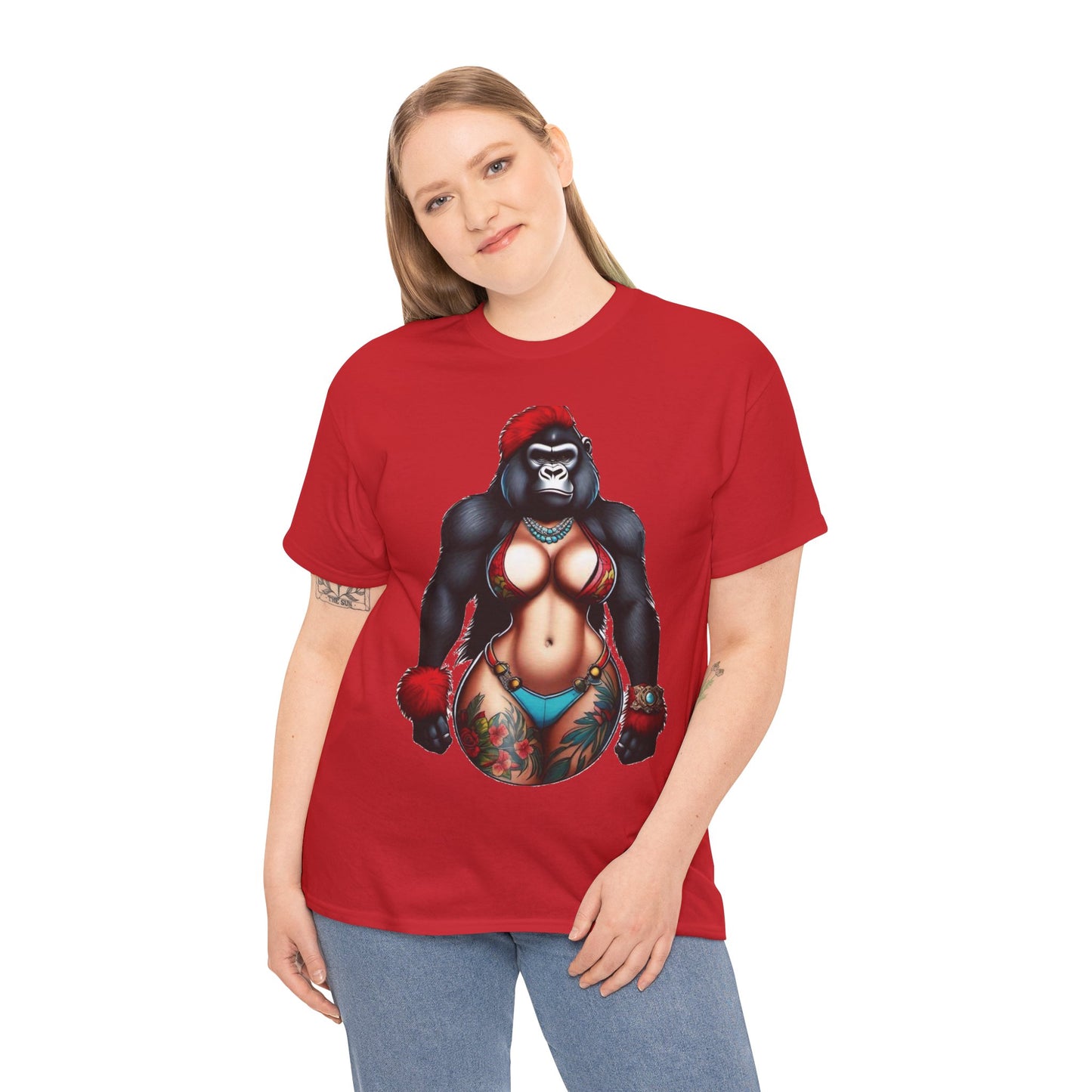 Unisex Heavy Cotton Tee - Gorilla