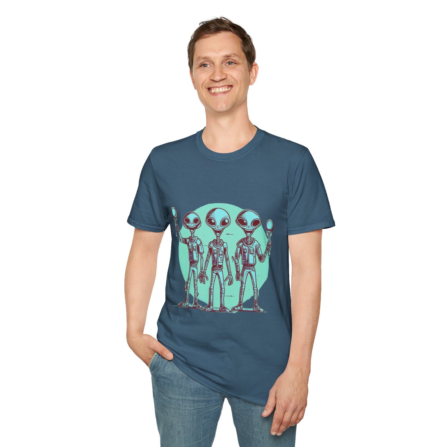 Unisex Softstyle T-Shirt Aliens