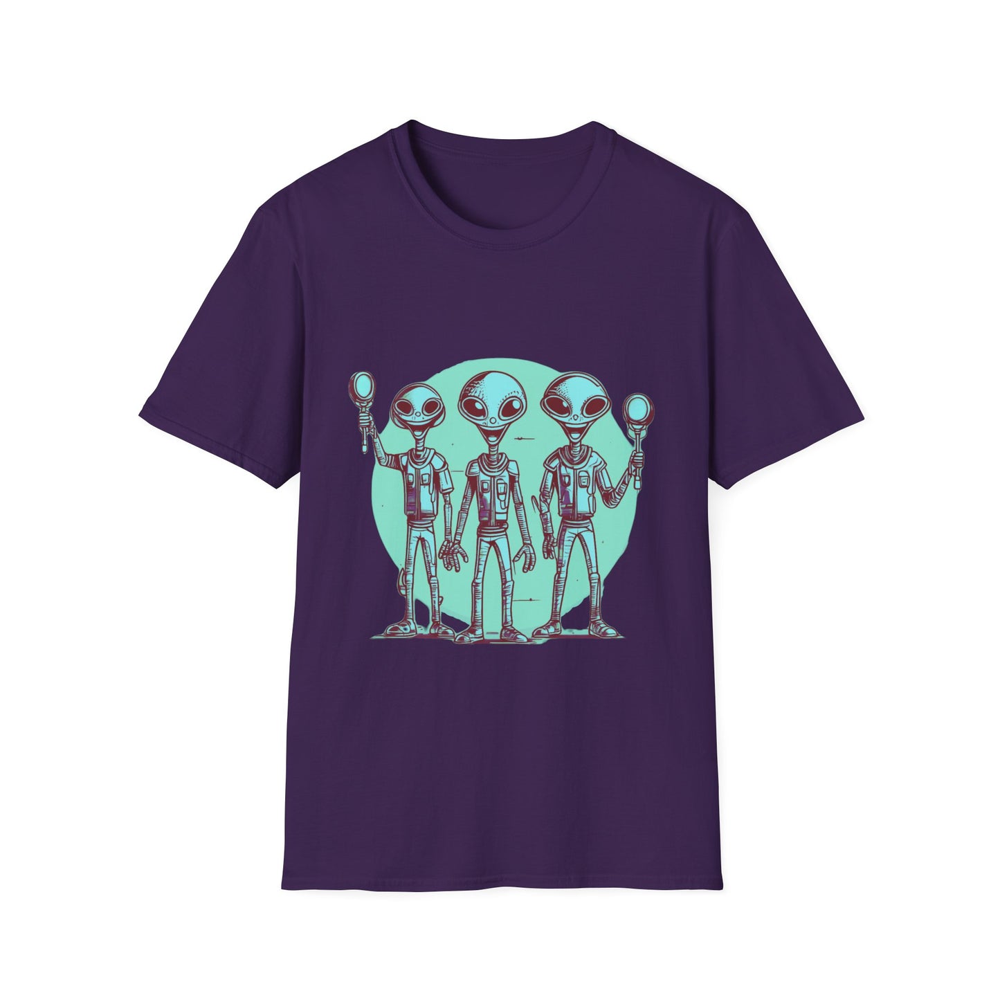 Unisex Softstyle T-Shirt Aliens