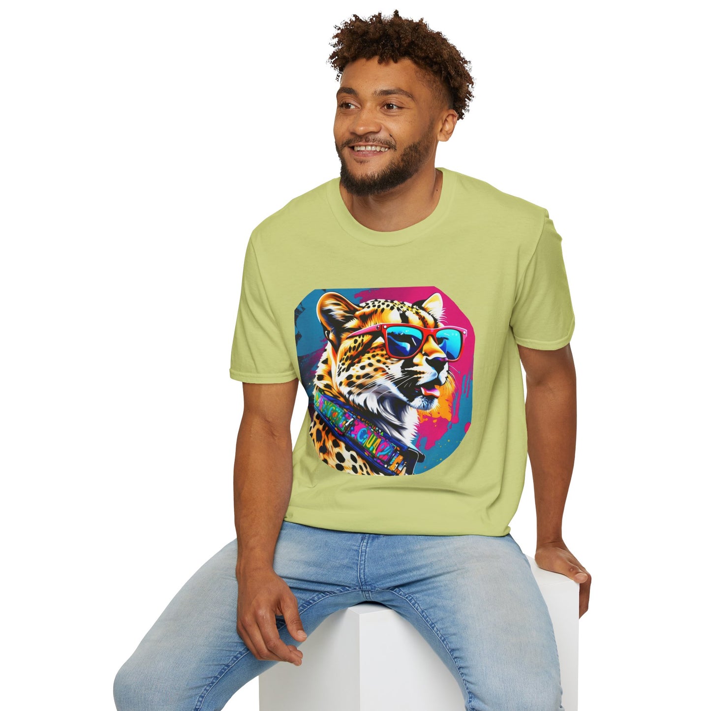 Unisex Softstyle T-Shirt Cheetah