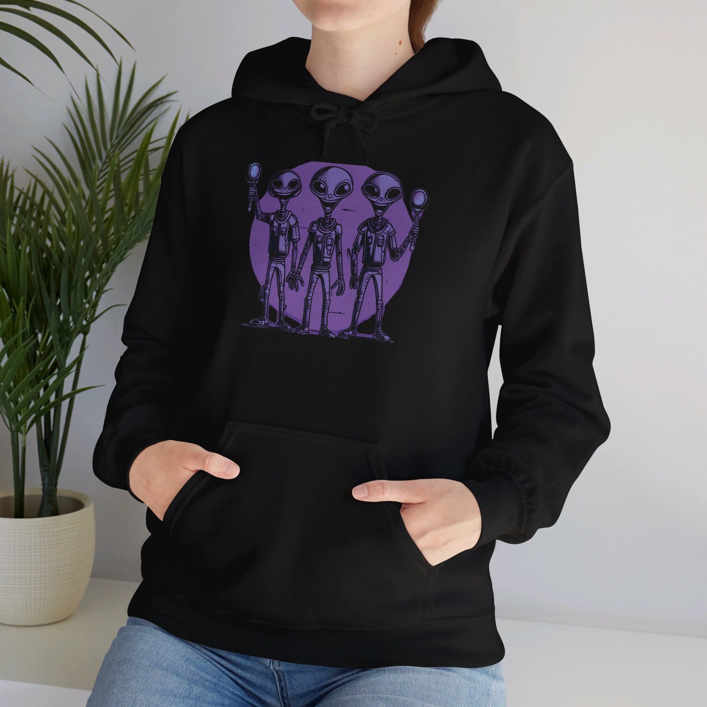 Unisex Heavy Blend™ Hooded Sweatshirt Aliens