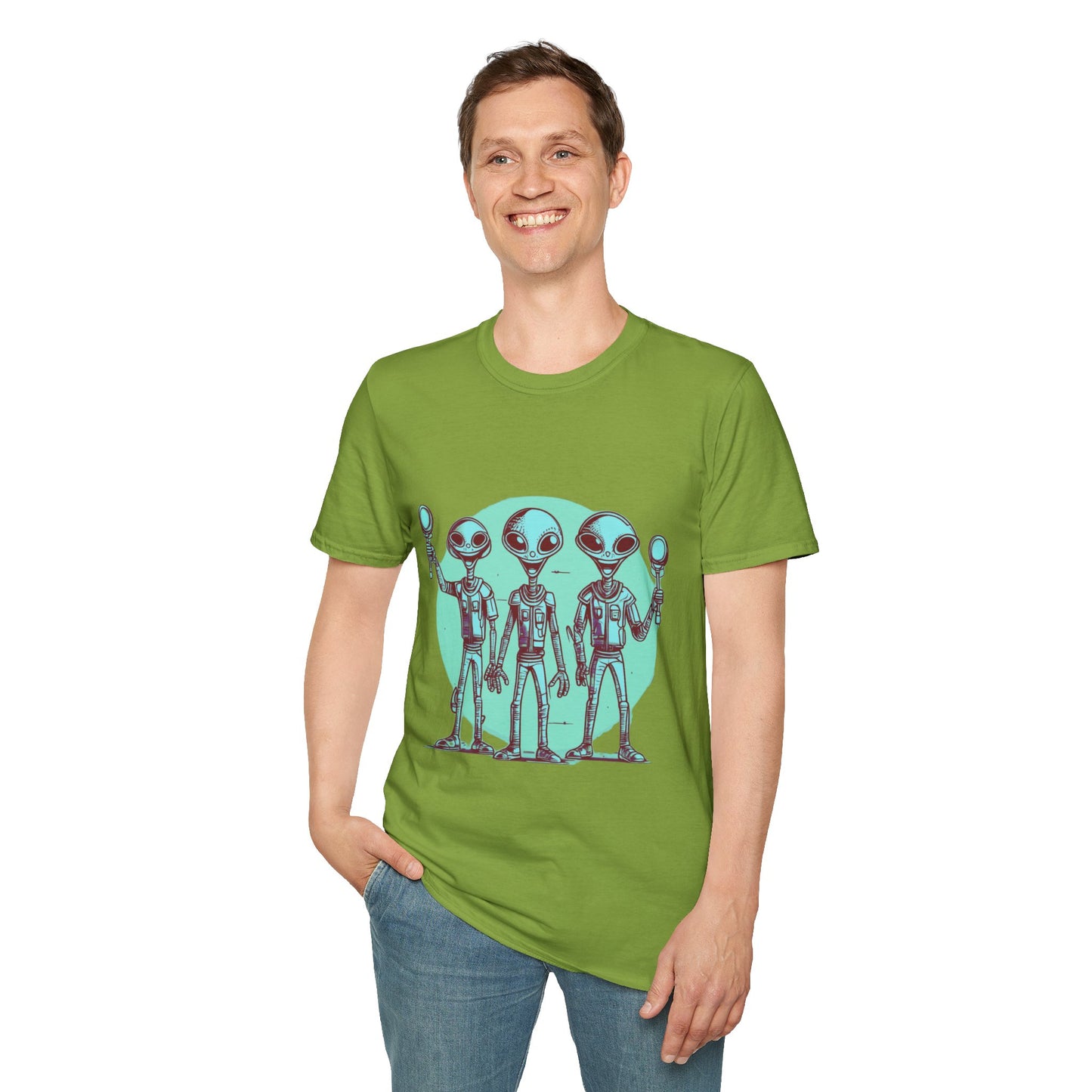Unisex Softstyle T-Shirt Aliens