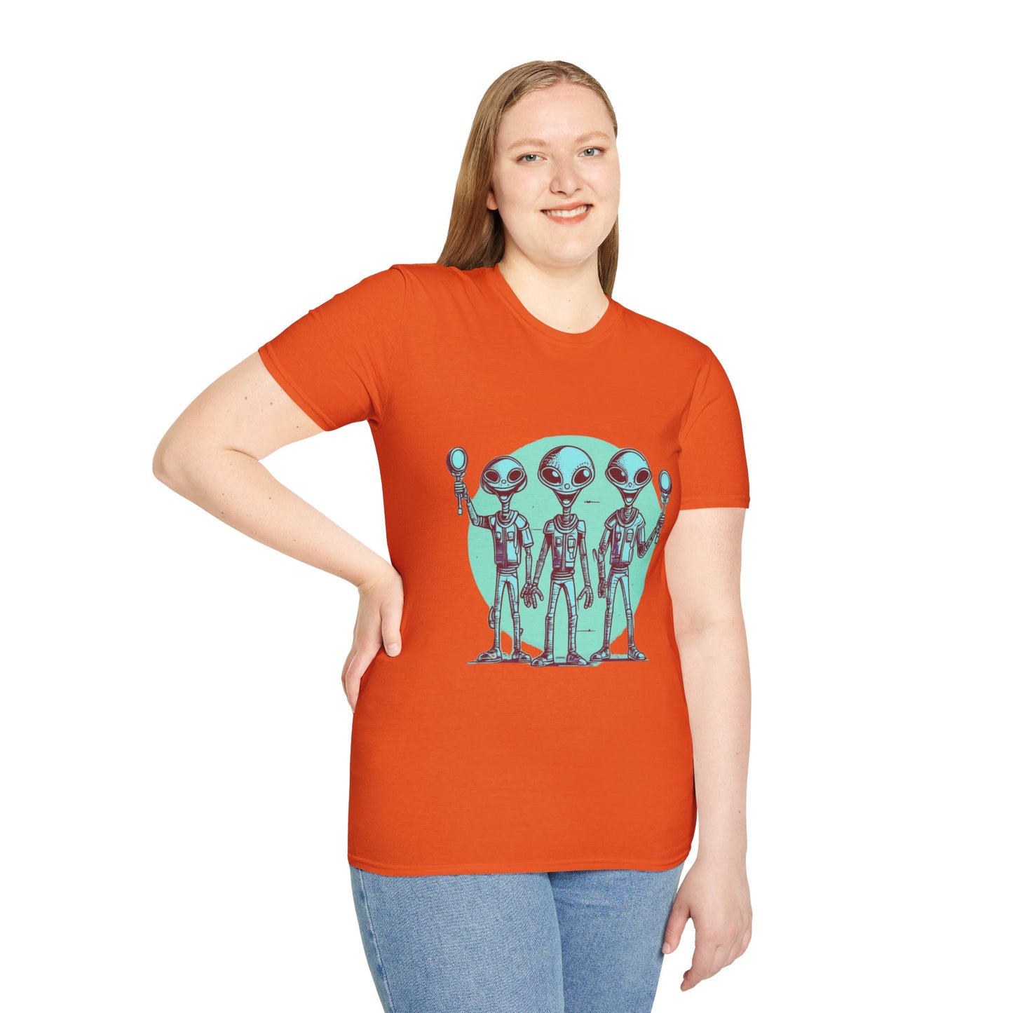 Unisex Softstyle T-Shirt Aliens