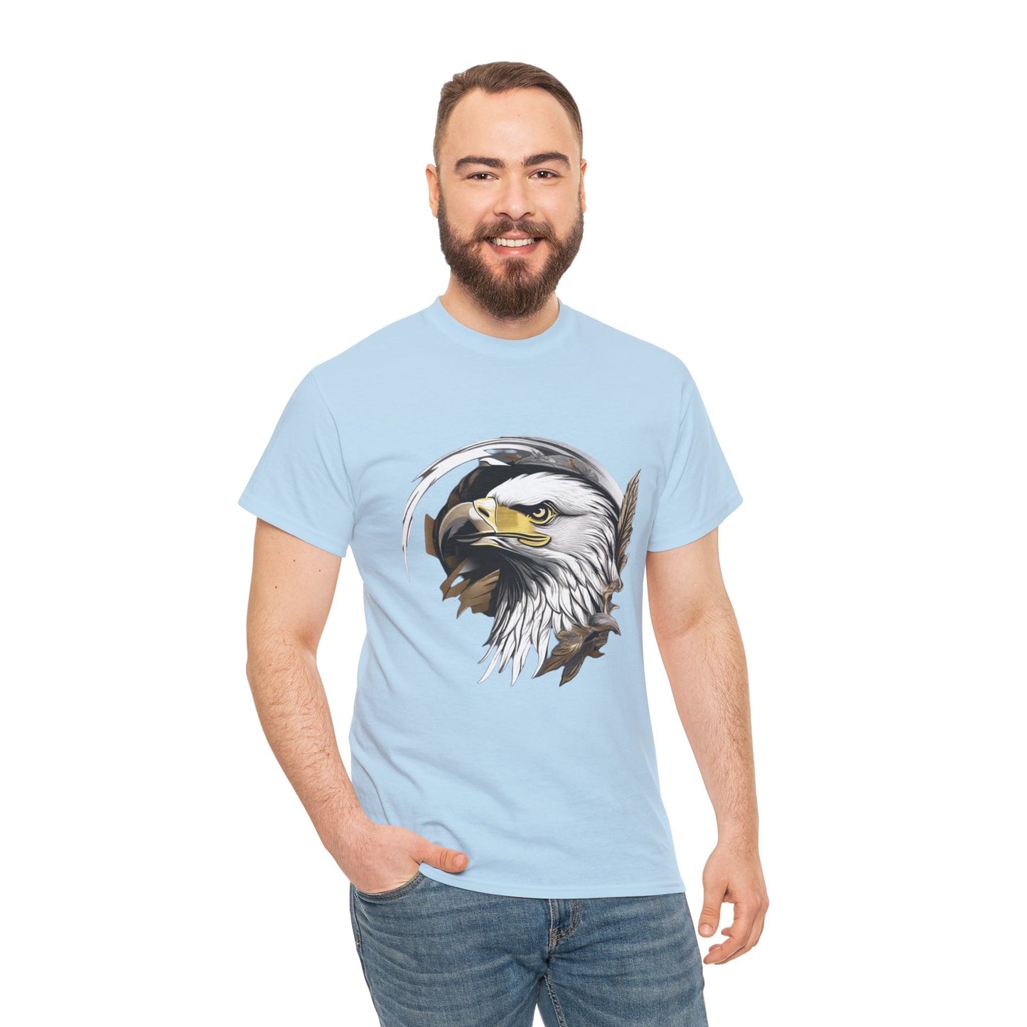 Unisex Heavy Cotton Tee - Eagle