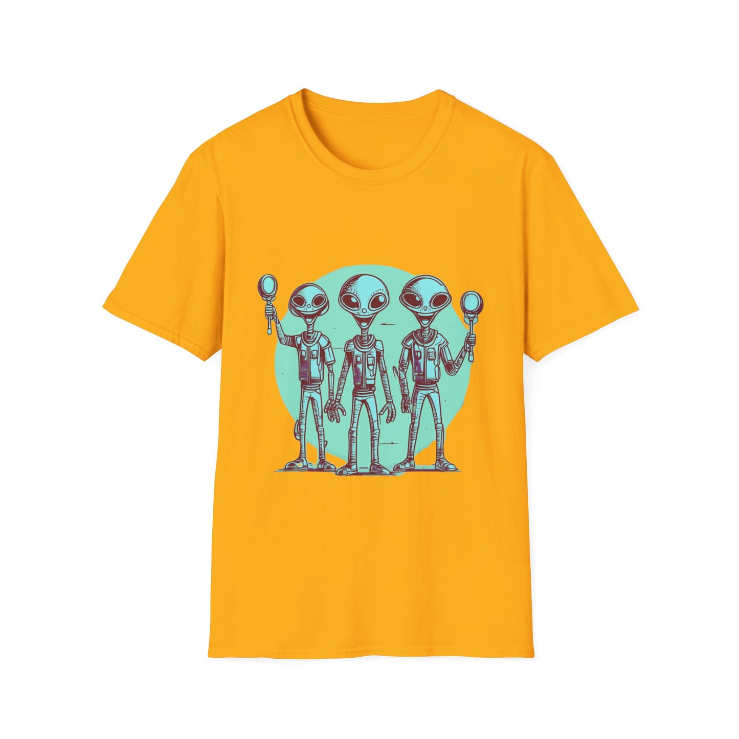 Unisex Softstyle T-Shirt Aliens