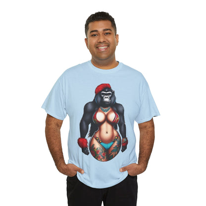 Unisex Heavy Cotton Tee - Gorilla