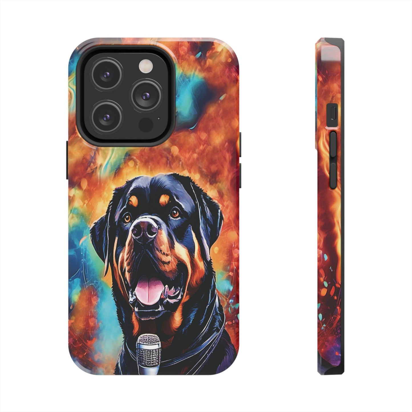 Rottweiler on Mic 3rd Variety Tough Phone Cases