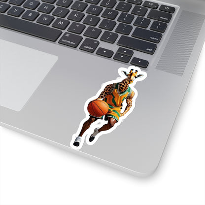 Kiss-Cut Stickers - Giraffe - Basketball