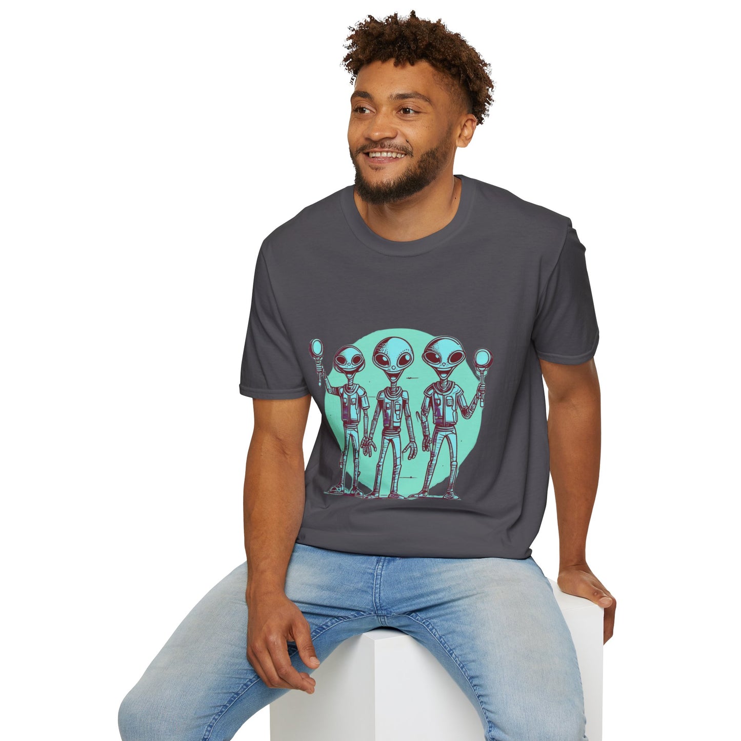 Unisex Softstyle T-Shirt Aliens