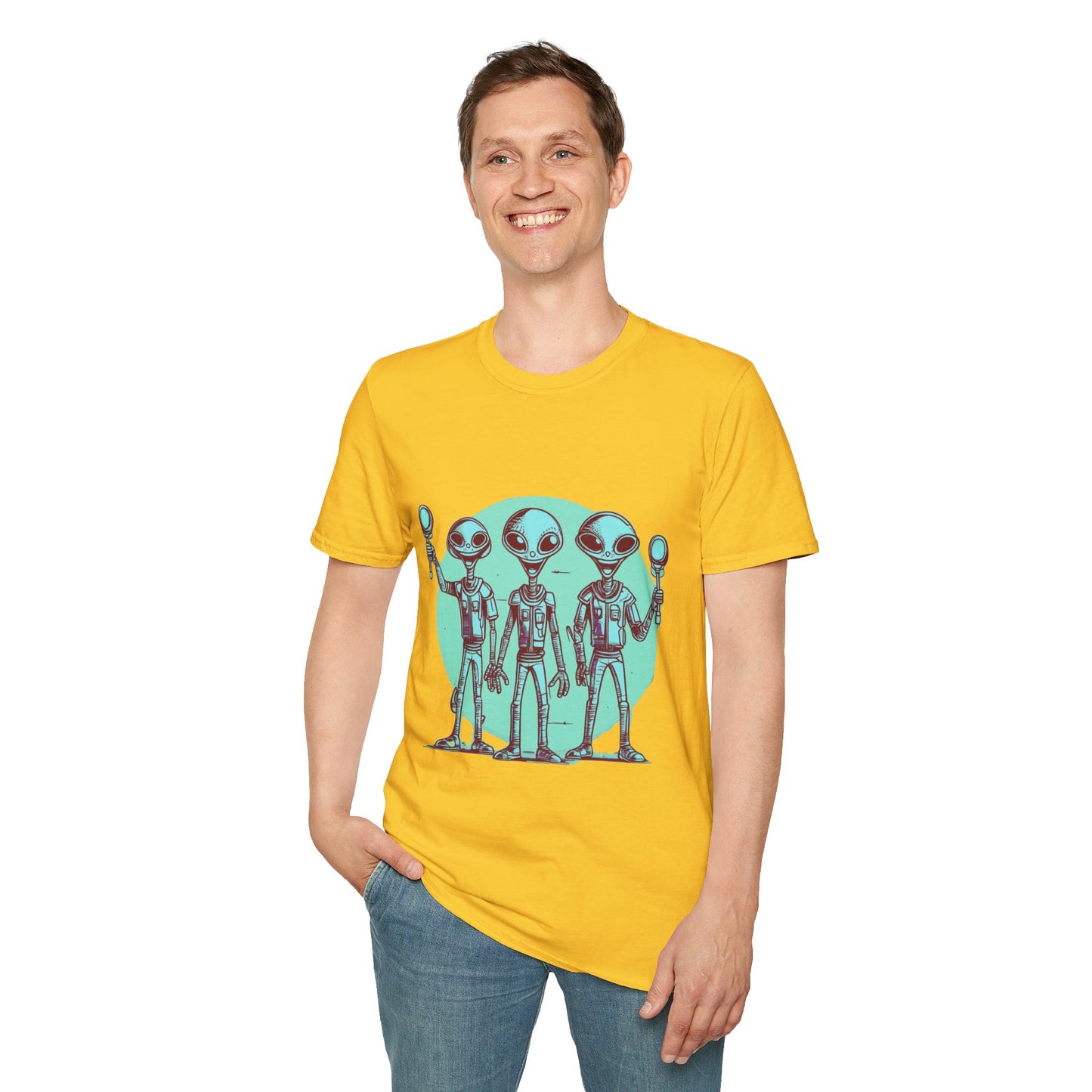 Unisex Softstyle T-Shirt Aliens