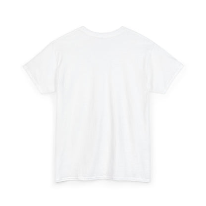 Unisex Heavy Cotton Tee - Butterfly Tee Shirt - Black & White