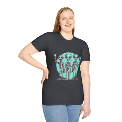 Unisex Softstyle T-Shirt Aliens