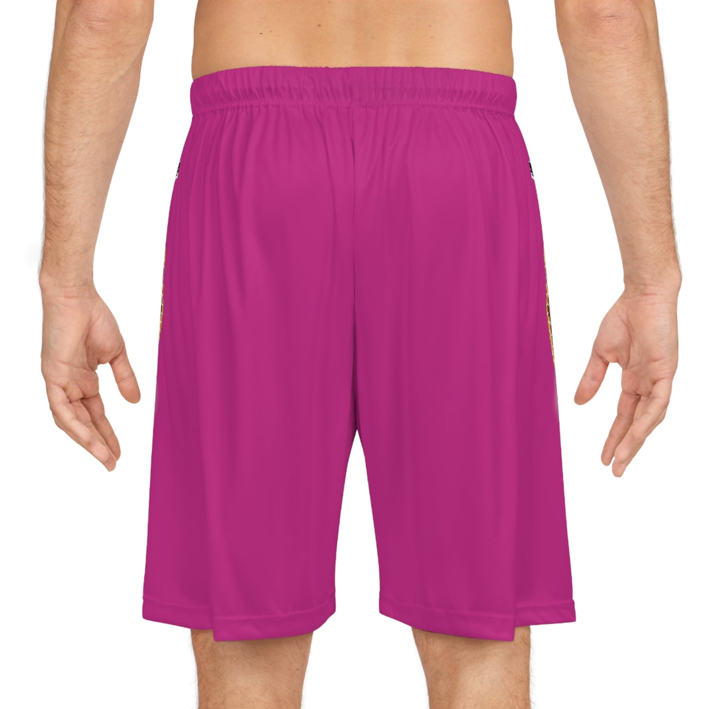 Basketball Shorts - Giraffe - Pink