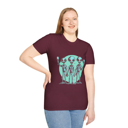 Unisex Softstyle T-Shirt Aliens