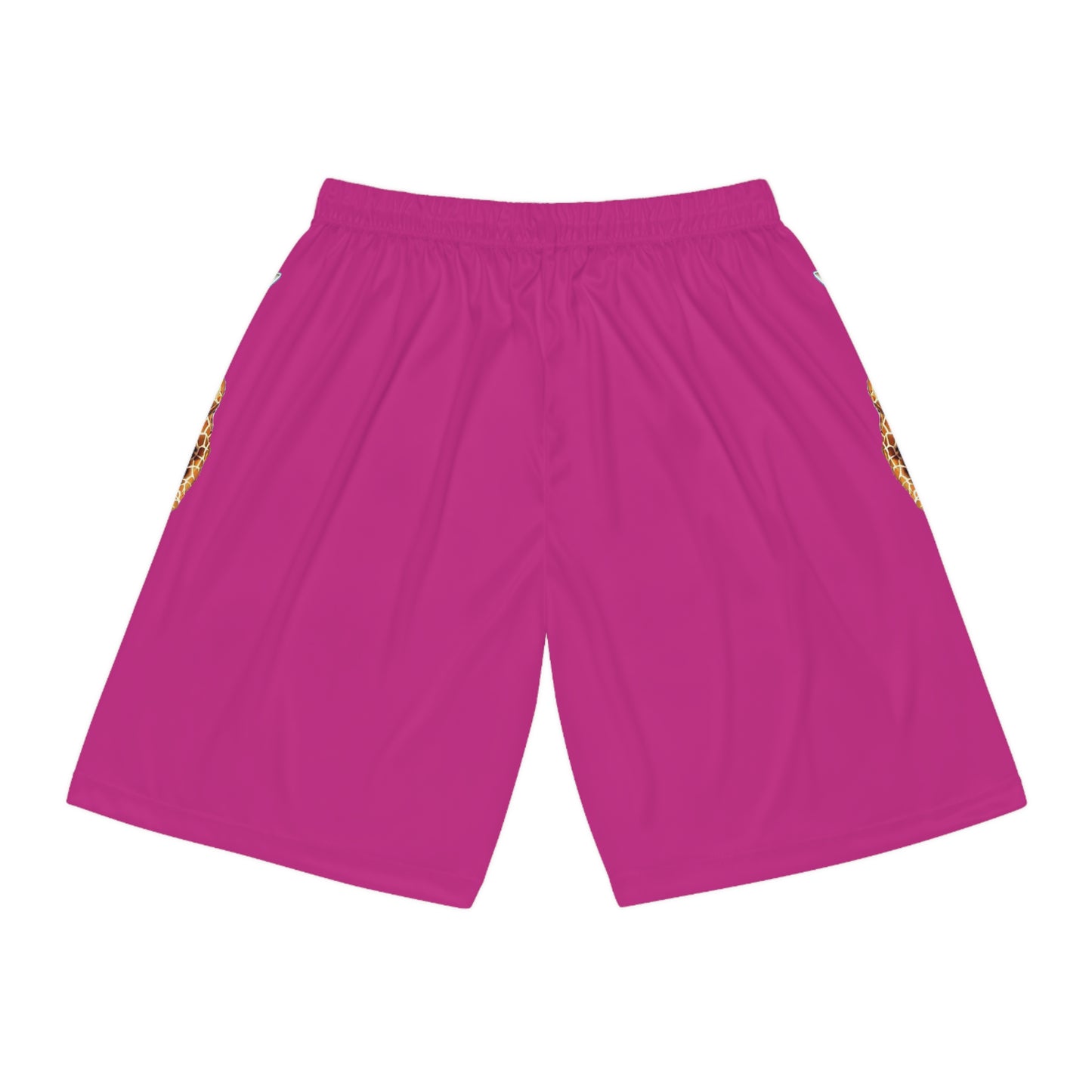 Basketball Shorts - Giraffe - Pink