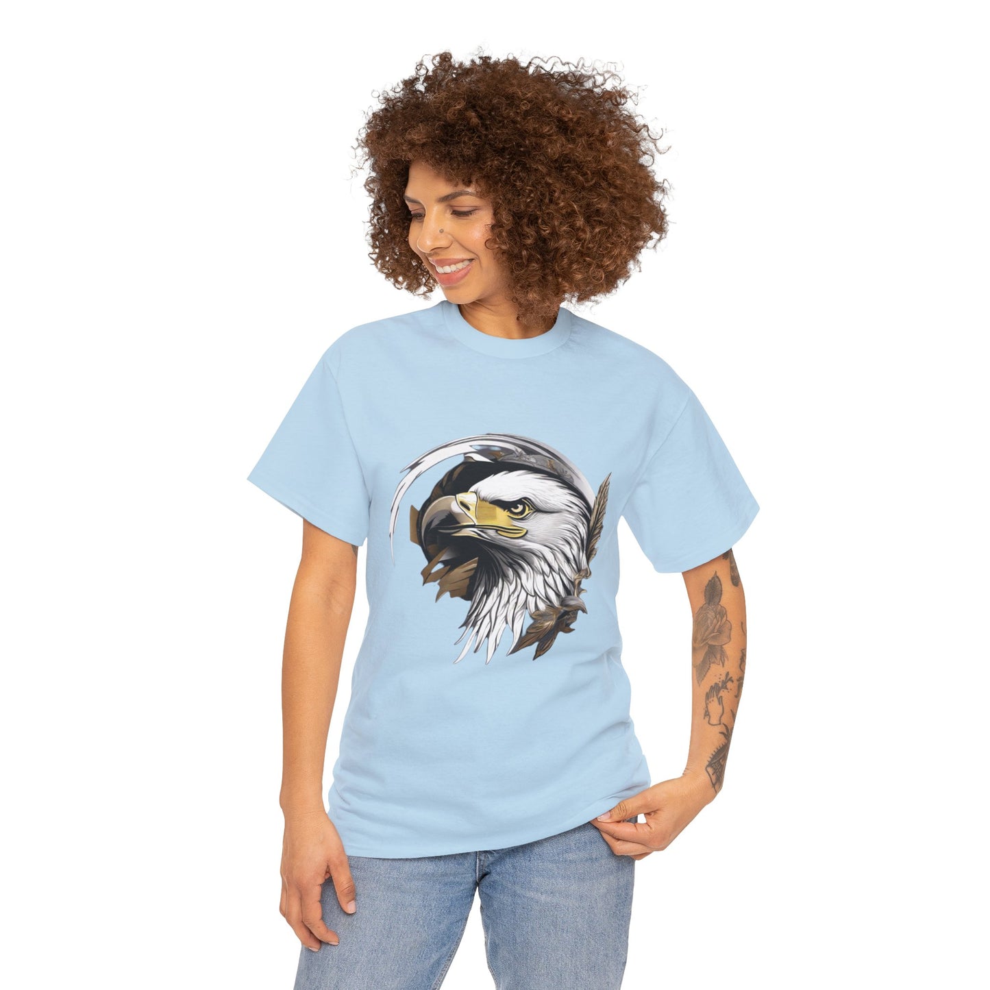 Unisex Heavy Cotton Tee - Eagle