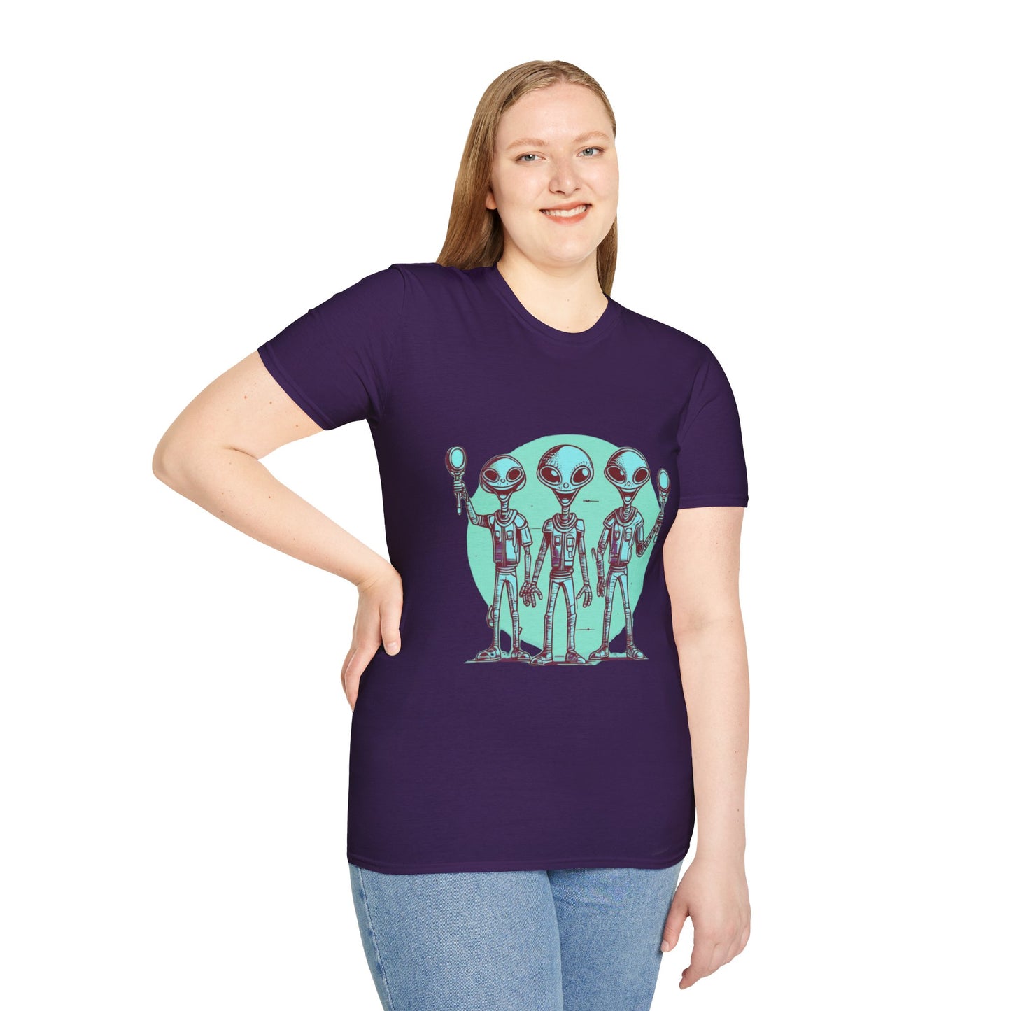 Unisex Softstyle T-Shirt Aliens