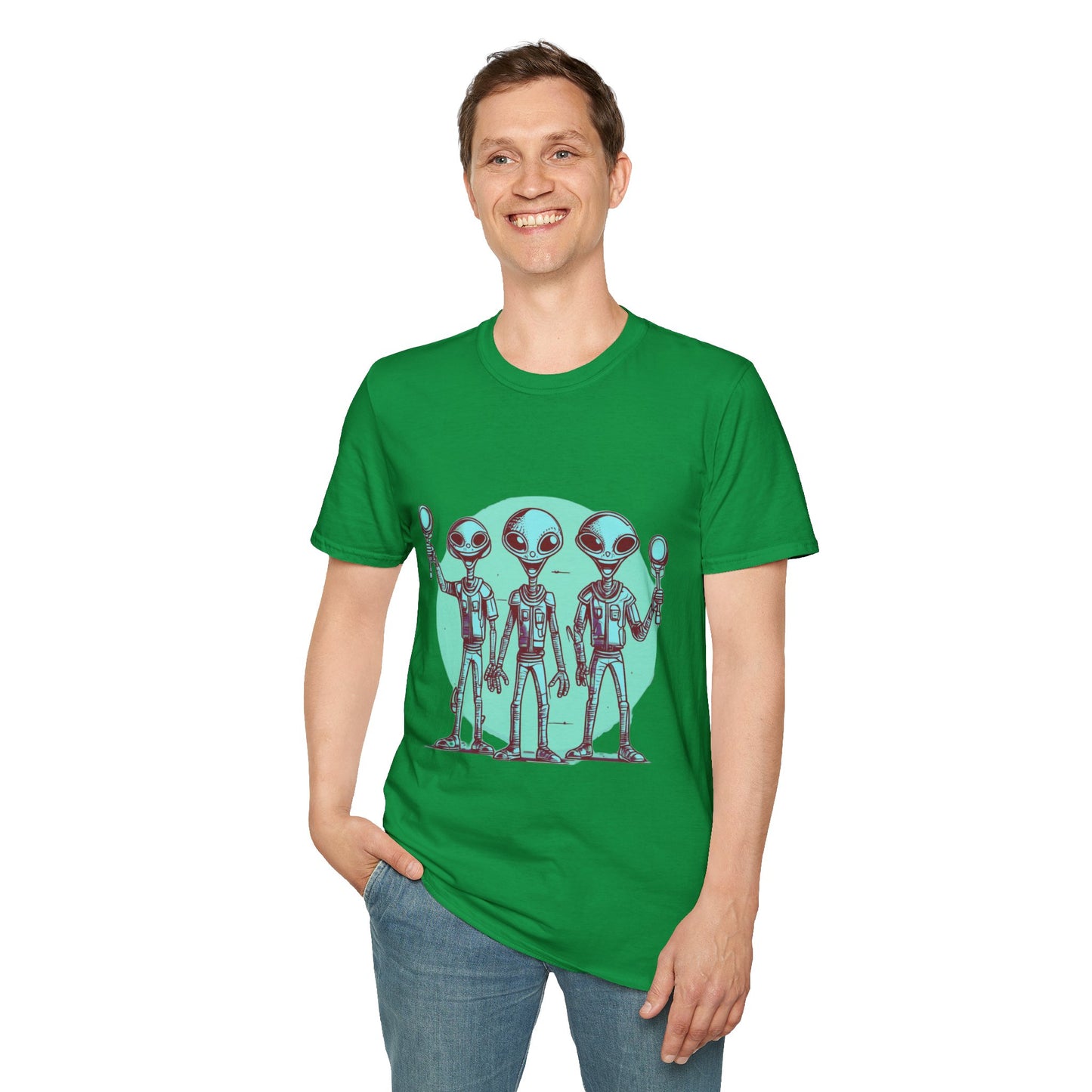 Unisex Softstyle T-Shirt Aliens