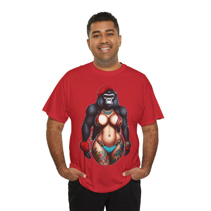 Unisex Heavy Cotton Tee - Gorilla