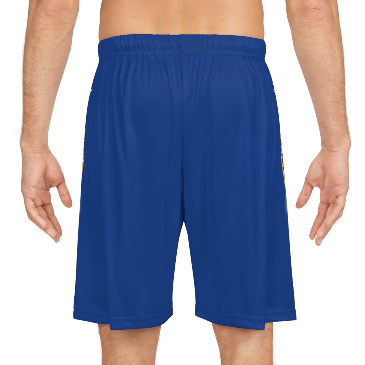 Basketball Shorts - Giraffe - Dark Blue