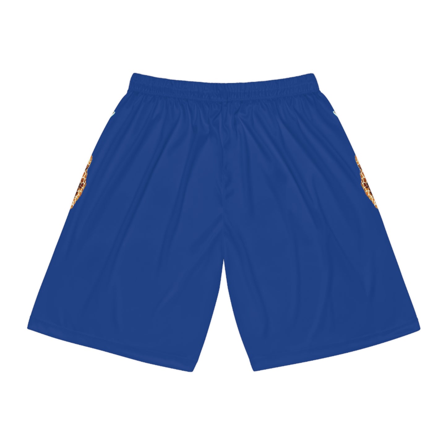 Basketball Shorts - Giraffe - Dark Blue