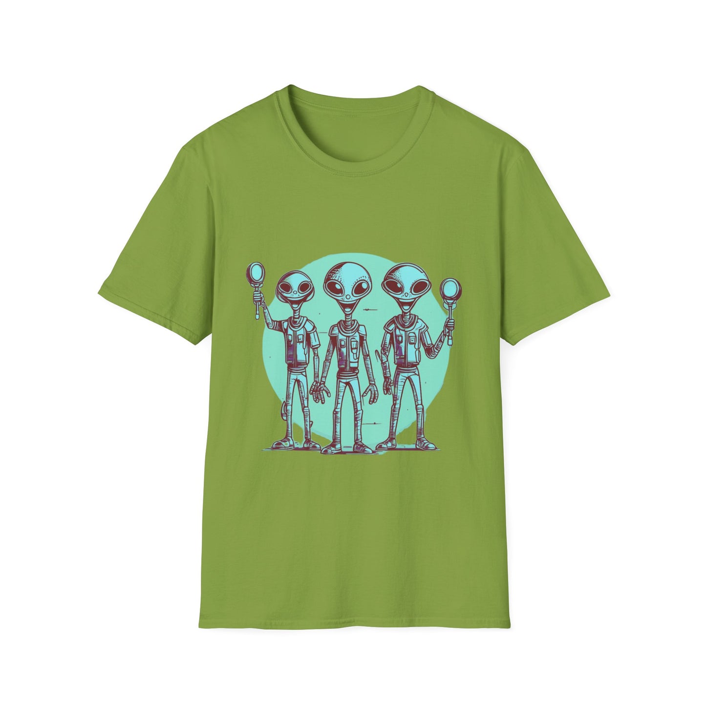 Unisex Softstyle T-Shirt Aliens