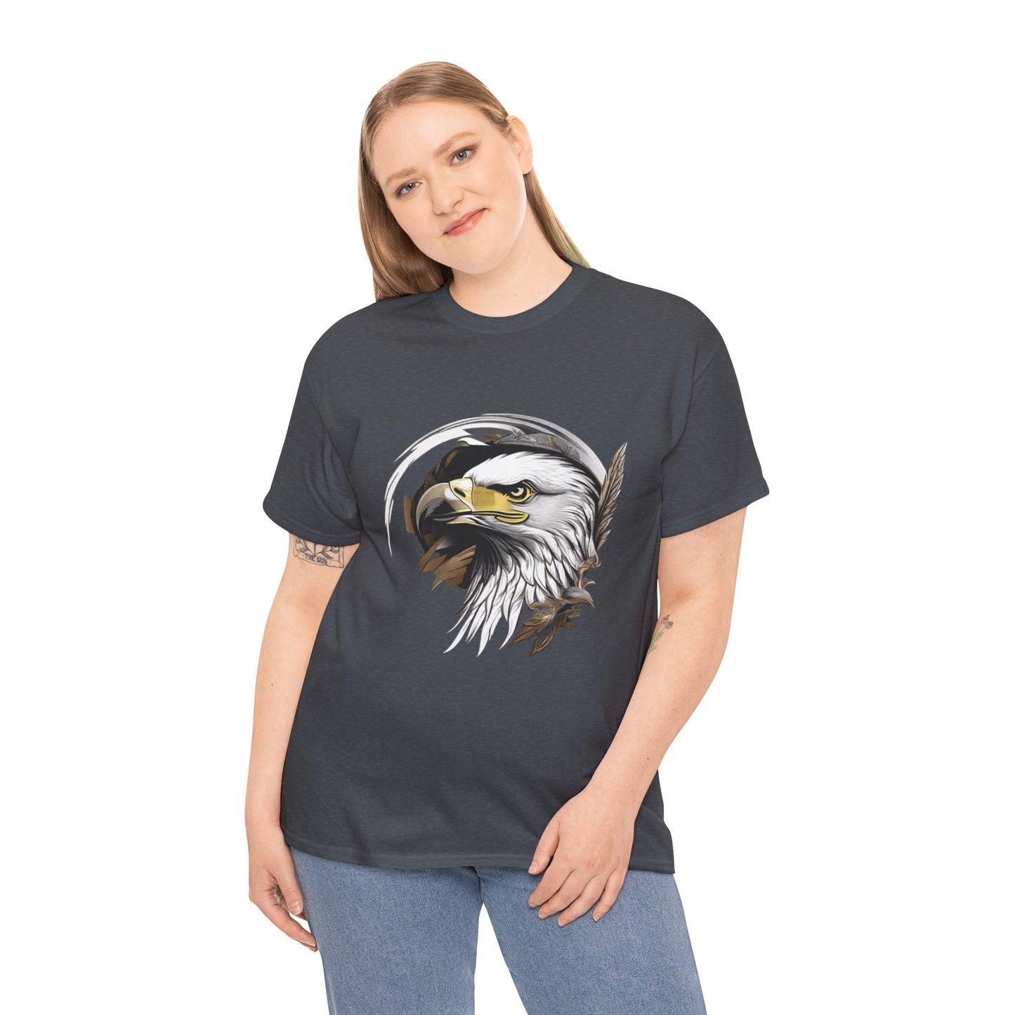 Unisex Heavy Cotton Tee - Eagle