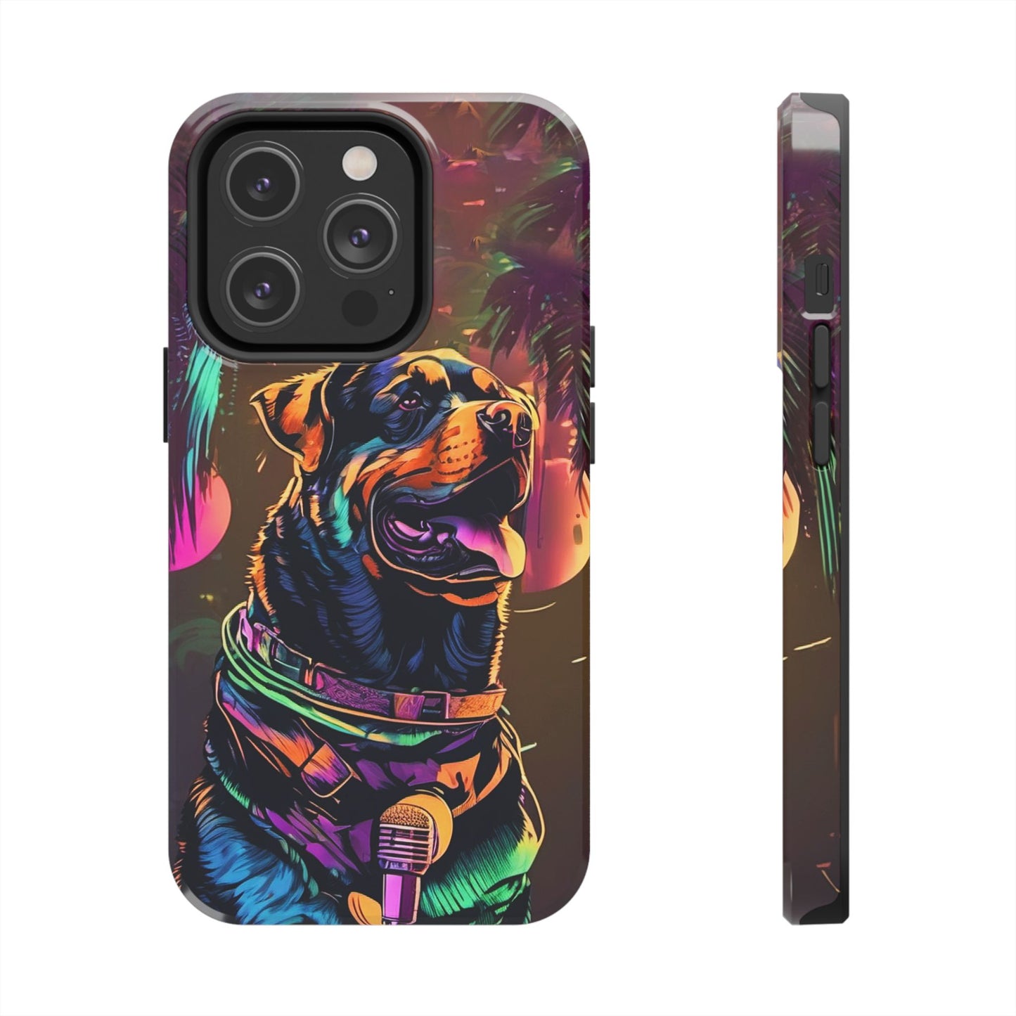 Rottweiler Jammin' Variety Tough Phone Cases