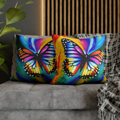 Faux Suede Square Pillowcase