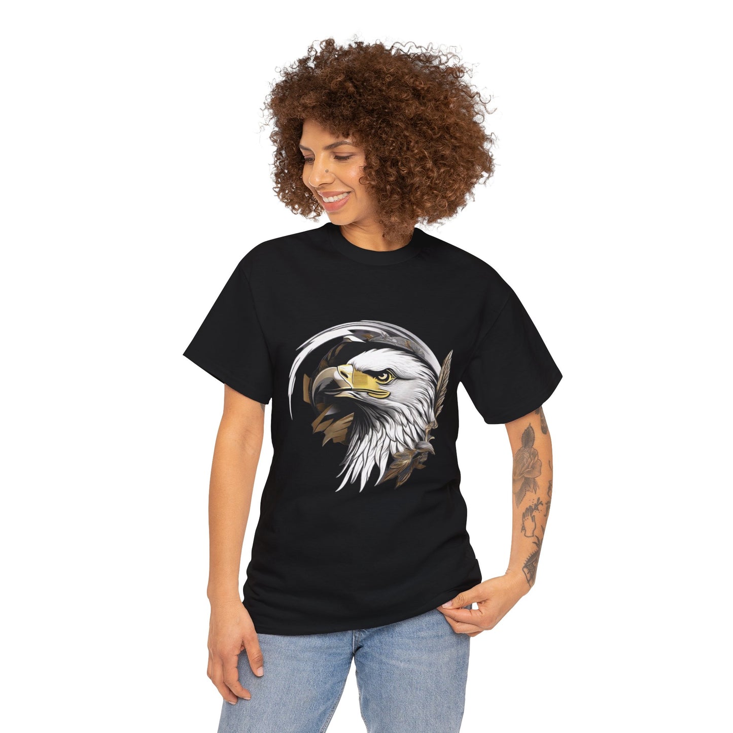 Unisex Heavy Cotton Tee - Eagle