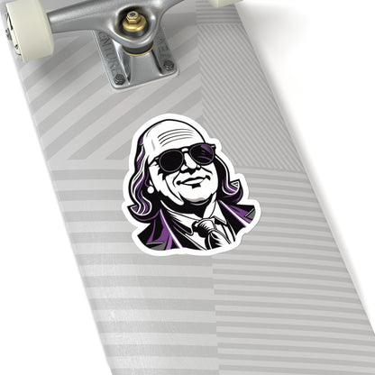 Kiss-Cut Stickers Ben Franklin