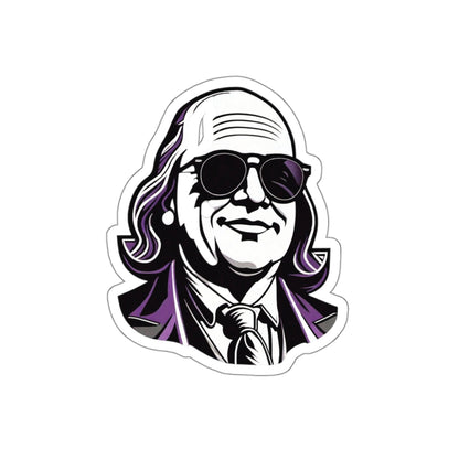 Kiss-Cut Stickers Ben Franklin