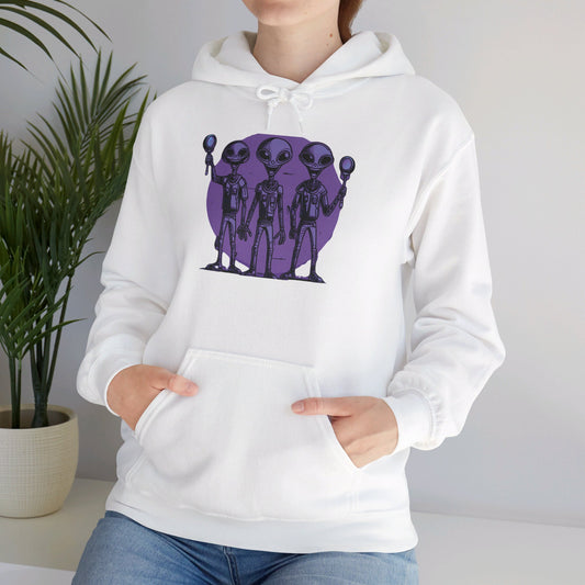 Unisex Heavy Blend™ Hooded Sweatshirt Aliens