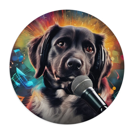 Mouse Pad - Rottweiler DJ