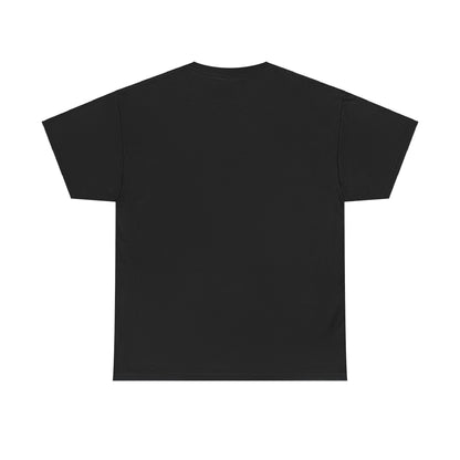 Unisex Heavy Cotton Tee - Butterfly Tee Shirt - Black & White