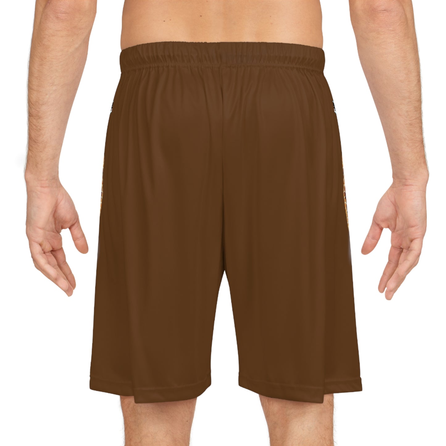 Basketball Shorts - Giraffe - Brown