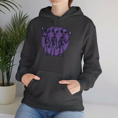Unisex Heavy Blend™ Hooded Sweatshirt Aliens