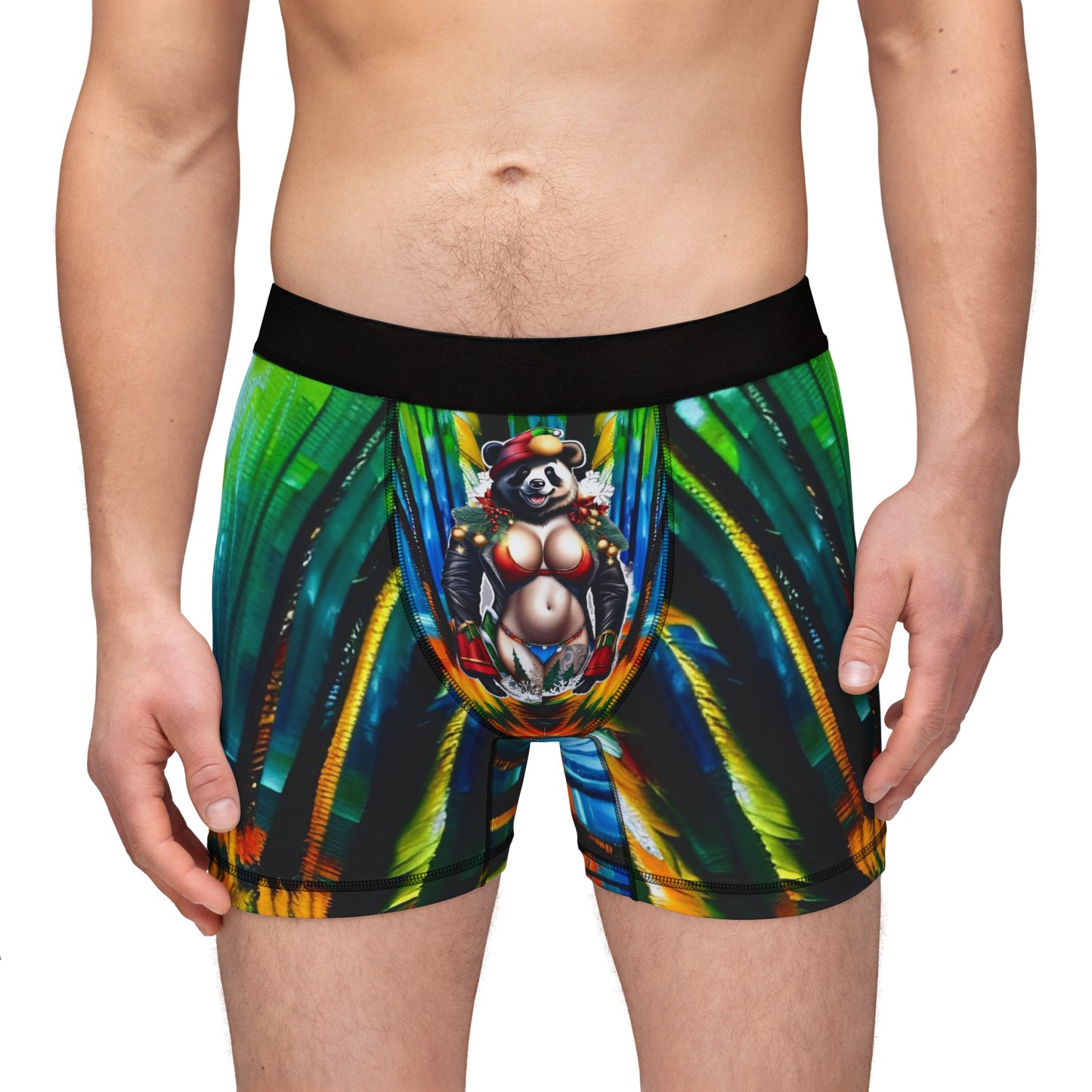 Men's Boxers - Panda Forest