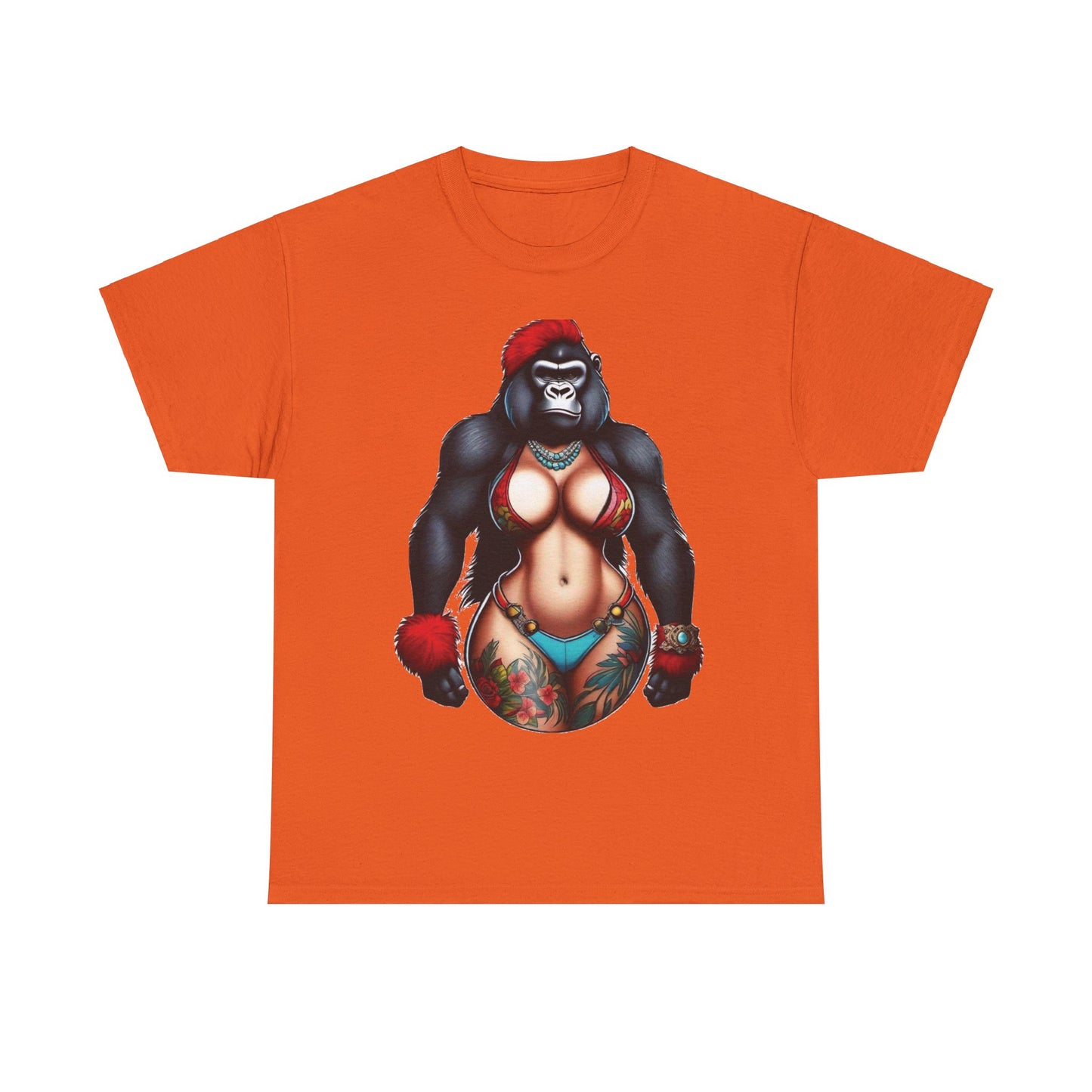 Unisex Heavy Cotton Tee - Gorilla