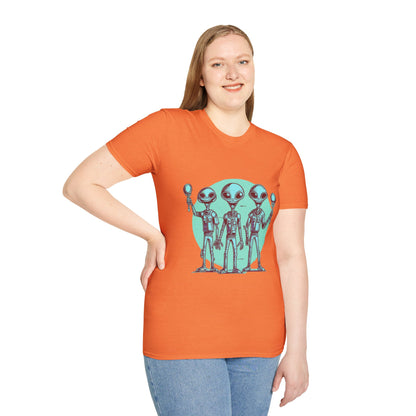 Unisex Softstyle T-Shirt Aliens