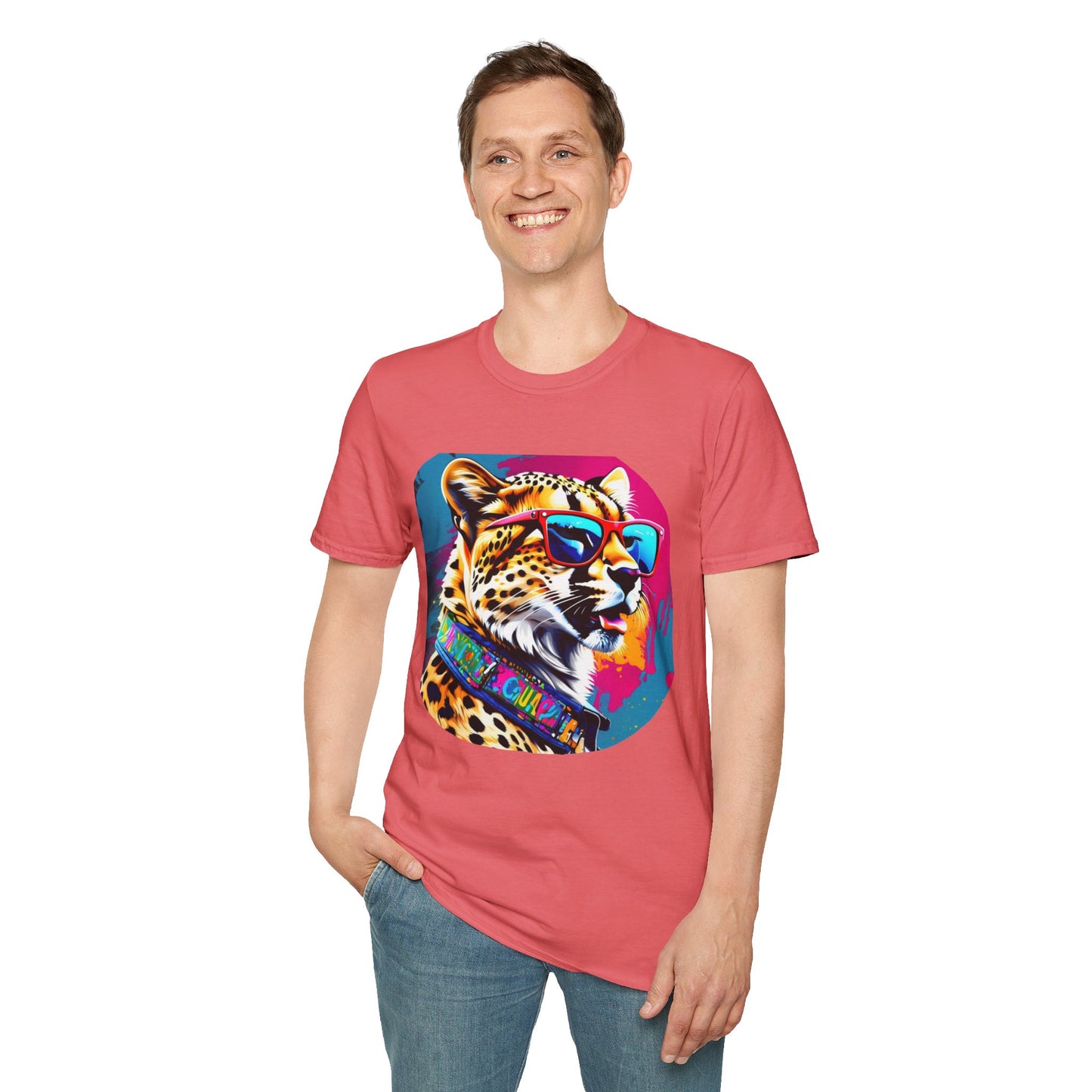 Unisex Softstyle T-Shirt Cheetah
