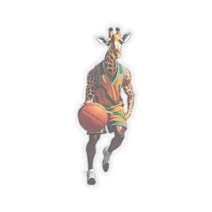 Kiss-Cut Stickers - Giraffe - Basketball