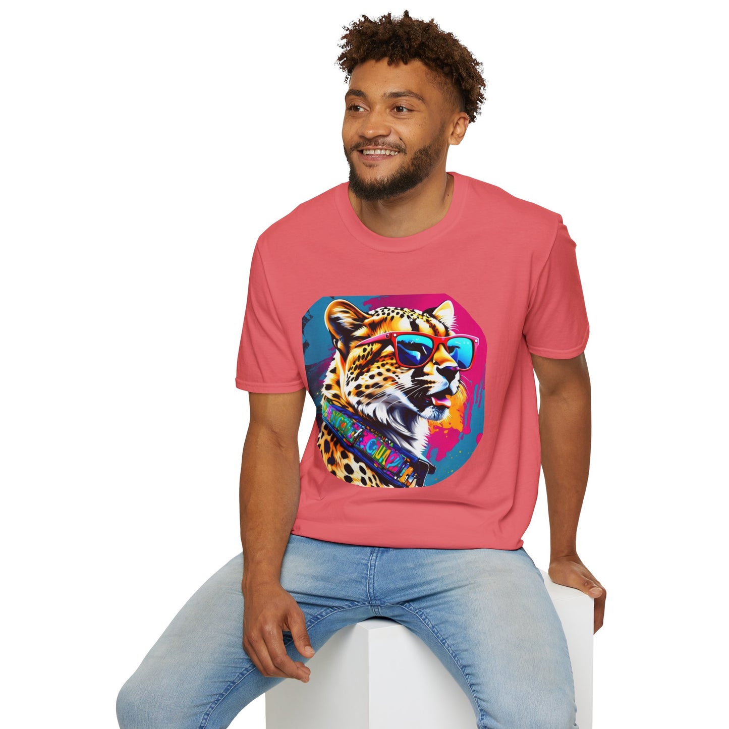 Unisex Softstyle T-Shirt Cheetah