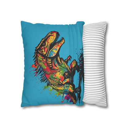 Faux Suede Square Pillowcase