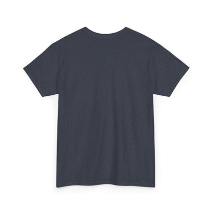 Unisex Heavy Cotton Tee - Butterfly Tee Shirt - Black & White