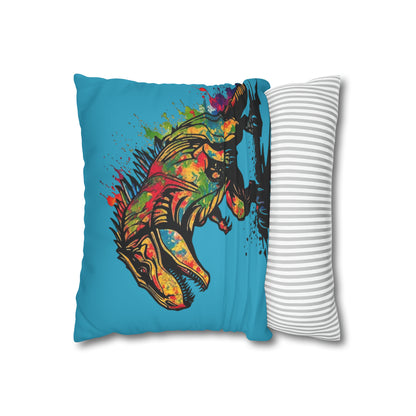 Faux Suede Square Pillowcase
