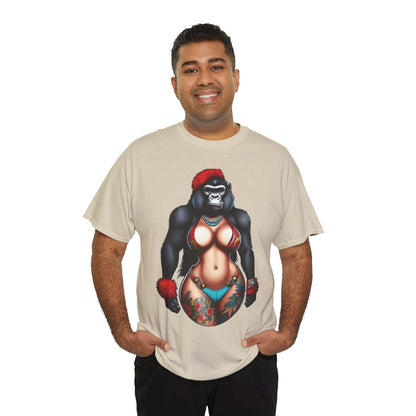 Unisex Heavy Cotton Tee - Gorilla