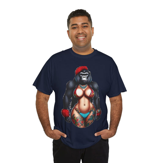 Unisex Heavy Cotton Tee - Gorilla