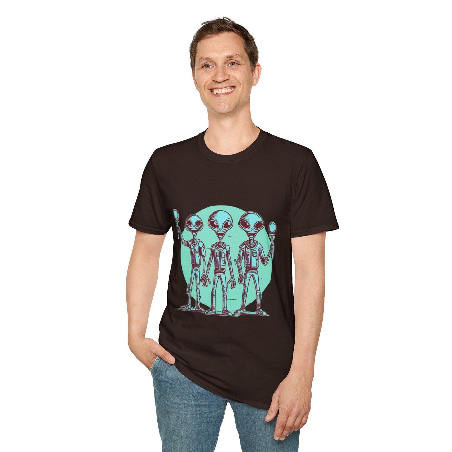 Unisex Softstyle T-Shirt Aliens