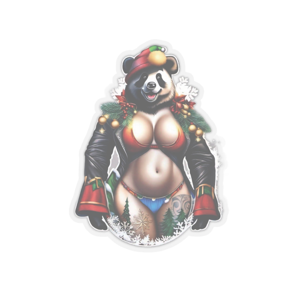 Kiss-Cut Stickers - Panda